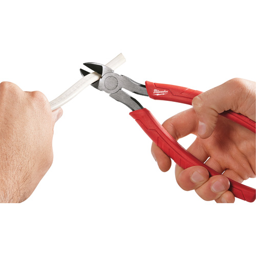 Comfort Grip Diagonal Cutting Pliers, 8" L Maritime Industrial Rubber