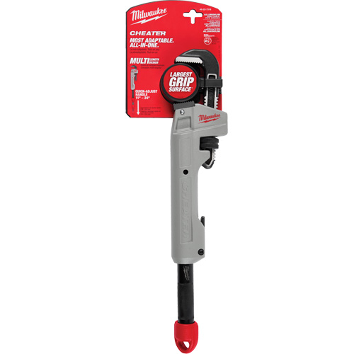 Cl&eacute; &agrave; tuyau adaptable Cheater, Cap des m&acirc;choires 2-1/2", Longueur 18"/11"/24" Maritime Industrial Rubber