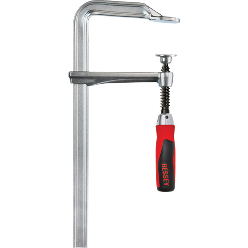 Pivot Handle Clamp, 24" (610 mm) Capacity, 4-3/4" (121 mm) Throat Depth Maritime Industrial Rubber