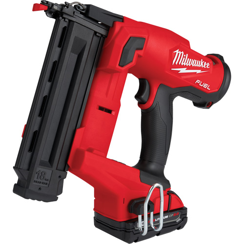 M18 Fuel 18 Gauge Brad Nailer Kit, 18 V, Lithium-Ion Maritime Industrial Rubber