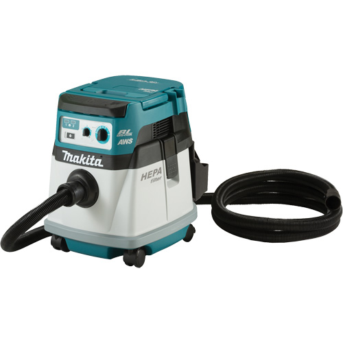 Dry Quiet Vacuum Cleaner with AWS (Tool Only), 18 V, 3.96 gal. Capacity Maritime Industrial Rubber
