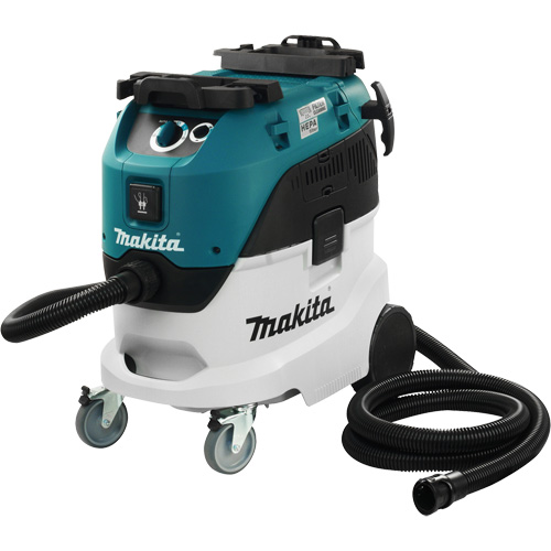 Wet/Dry Dust Extractor/Vacuum with AWS, Air, 11 US Gal. (41.6 Litres) Capacity, Hepa Filtration Maritime Industrial Rubber
