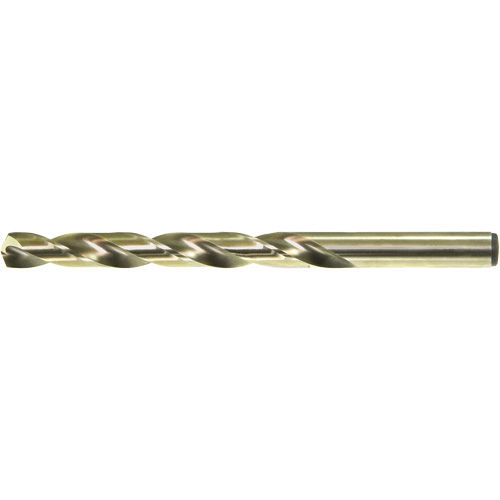 DRILLCO Jobber Drill Bit, Cobalt, #1, 3-7/8" L, 2-5/8" Flute, 135° Point Angle Maritime Industrial Rubber