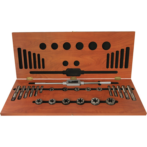 Jeu de tarauds et fili&egrave;res rondes ajustables DRILLCO, 20 Morcea Maritime Industrial Rubber