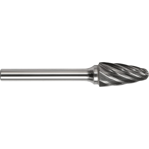 DRILLCO Aluminum Cut Cylindrical Burr, SF-1NF Maritime Industrial Rubber