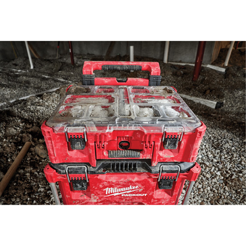 Organisateur grande capacit&eacute; Packout, 15-1/5" x 19-7/10" x 7", Rouge Maritime Industrial Rubber