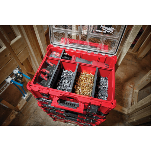 Organisateur grande capacit&eacute; Packout, 15-1/5" x 19-7/10" x 7", Rouge Maritime Industrial Rubber