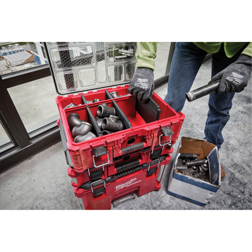 Organisateur grande capacit&eacute; Packout, 15-1/5" x 19-7/10" x 7", Rouge Maritime Industrial Rubber