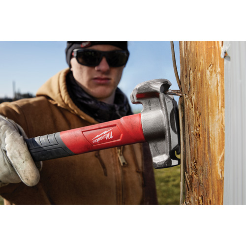 4-in-1 Lineman's Hammer, 32 oz., Fibreglass Handle, 15" L Maritime Industrial Rubber