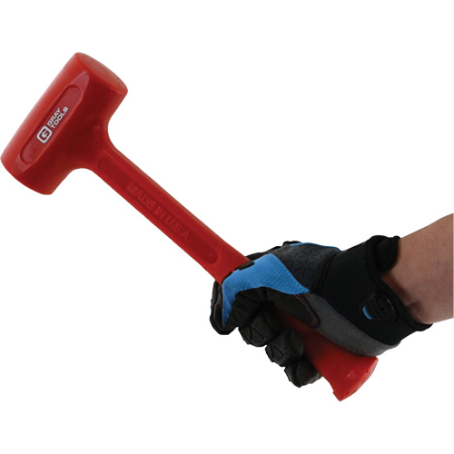 One-Piece Dead Blow Hammer, 12 lbs., Smooth Grip, 36" L Maritime Industrial Rubber