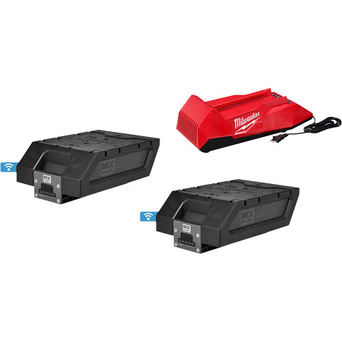 Trousse dextension de batterie et de chargeur MX Fuel, Lithium-ion, 6 Ah Maritime Industrial Rubber
