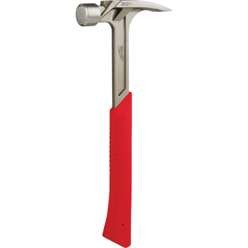 Rip Claw Hammer, 20 oz., Cushion Handle, 14" L Maritime Industrial Rubber