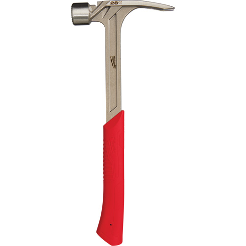 Framing Hammer, 28 oz., Cushion Handle, 16" L Maritime Industrial Rubber