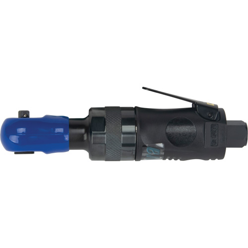 Cl&eacute; industrielle courte &agrave; cliquet pneumatique, Prise de 1/4", 1/4" NPT, 3 pi³/min Maritime Industrial Rubber