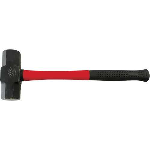 ISH-4F Sledge Hammer, 4 lbs., 16", Fibreglass Handle Maritime Industrial Rubber