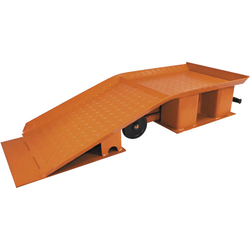 Super Heavy-Duty Truck Ramps, 40000 lbs. Capacity, 9-1/4" W x 5' L Maritime Industrial Rubber