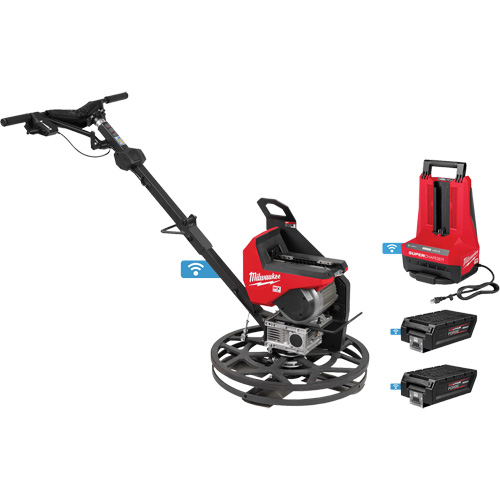 MX Fuel 24" Walk-Behind Edging Trowel Kit Maritime Industrial Rubber