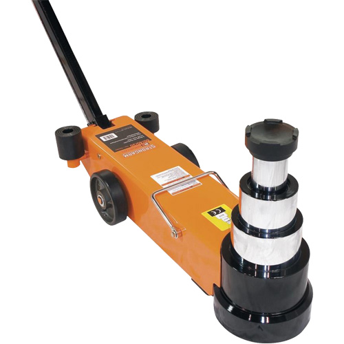 Multi-Stage Air Assist Truck Jacks, 60 Ton(s), Air Hydraulic Maritime Industrial Rubber