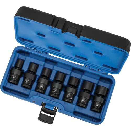 PSU712 Jeux de douilles universelles, 7 Mcx, Chocs, Prise de 1/2" Maritime Industrial Rubber