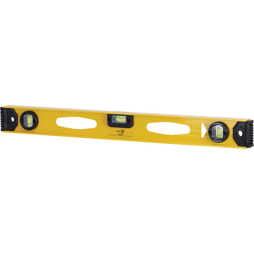 JBL-9972B Level, Box, 72" L, Aluminum, 3, Non-Magnetic Maritime Industrial Rubber