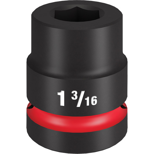 Douille Shockwave Impact Duty, Chocs, 1-3/16", Prise 1", 6 pans Maritime Industrial Rubber