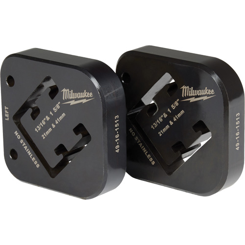 Fraises de cisaillement &agrave; &eacute;tr&eacute;sillon combin&eacute;es 13/16" & 1-5/8" x 1-5/8" Maritime Industrial Rubber