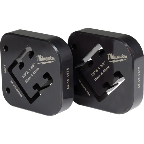 7/8" & 1-5/8" x 1-5/8" Combination Strut Shearing Dies Maritime Industrial Rubber