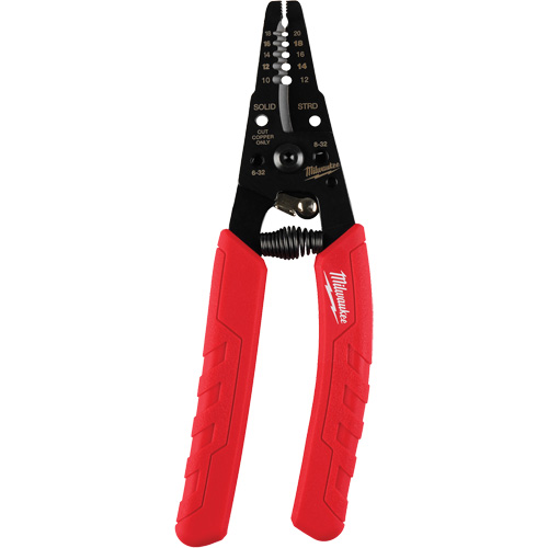 Comfort Grip Wire Stripper & Cutter, 10 - 18 AWG Maritime Industrial Rubber