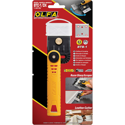 Grattoir BTC-1/DX d'usage multiple avec t&ecirc;te ajustable Maritime Industrial Rubber