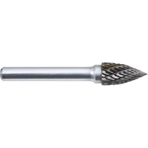 G3-DC JET-KUT Tree Shape Bur (Pointed End), 3/8" Dia. Maritime Industrial Rubber