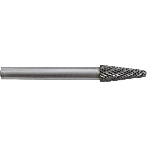 L2-DC JET-KUT Taper Shape Bur 9 (Radius End), 5/16" Dia. Maritime Industrial Rubber