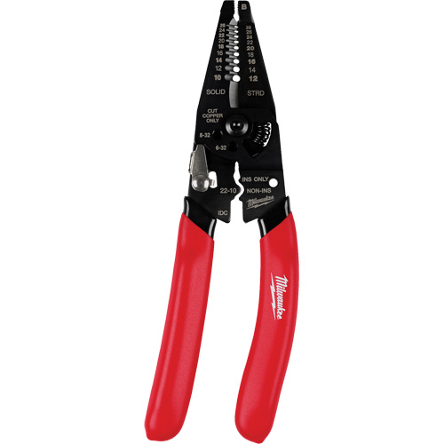 D&eacute;nudeur & coupe-fil tout usage avec prise tremp&eacute;e et t&ecirc;te renforc&eacute;e Maritime Industrial Rubber