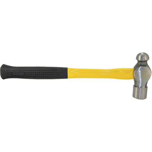 IBP-24F Marteau &agrave; panne sph&eacute;rique, Poids de la t&ecirc;te 24 oz, Face Ordinaire, Prise Fibre de verre Maritime Industrial Rubber
