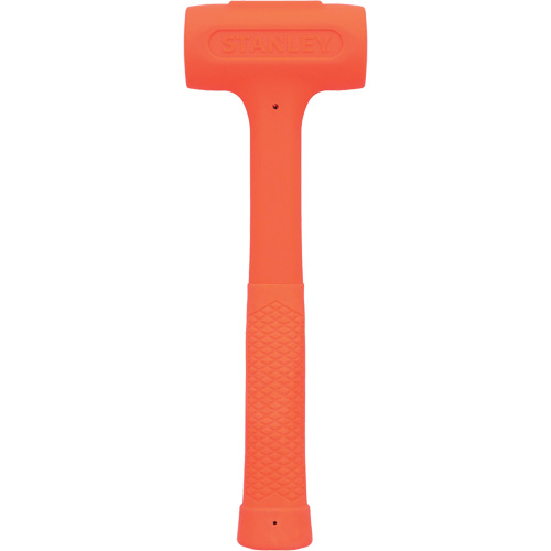 Compo-Cast&reg; Standard Soft Face Hammer, 18 oz. Head Weight, Plain Face, 29" L Maritime Industrial Rubber