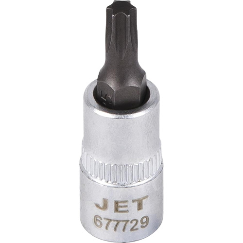 S2 Long Bit Socket, Torx&reg;, T-40 x 2" L, 3/8" Drive Maritime Industrial Rubber