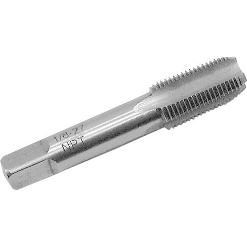 Taraud d'alliage pour tuyau, 1/8"-27, Conique Maritime Industrial Rubber