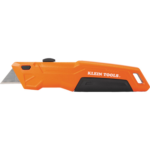 Couteau coulissant, 1", Acier, Prise en Aluminium Maritime Industrial Rubber