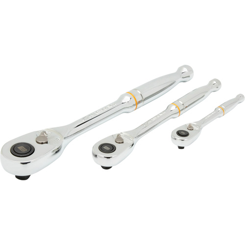 90-Tooth Quick Release Teardrop Ratchet Set Maritime Industrial Rubber