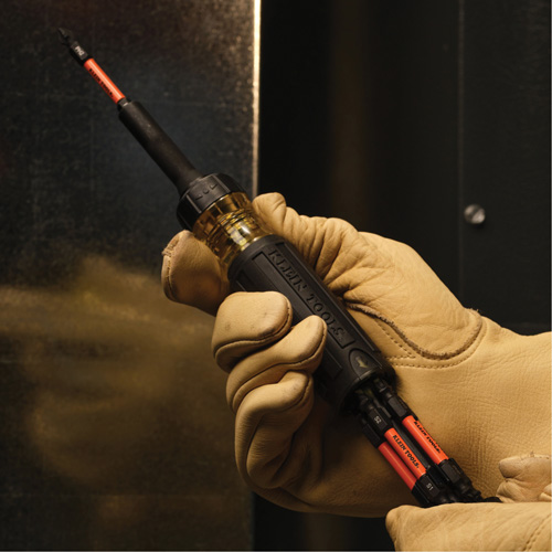 13-in-1 Ratcheting Impact-Rated Screwdriver Maritime Industrial Rubber