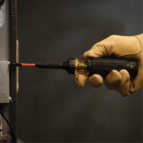13-in-1 Ratcheting Impact-Rated Screwdriver Maritime Industrial Rubber
