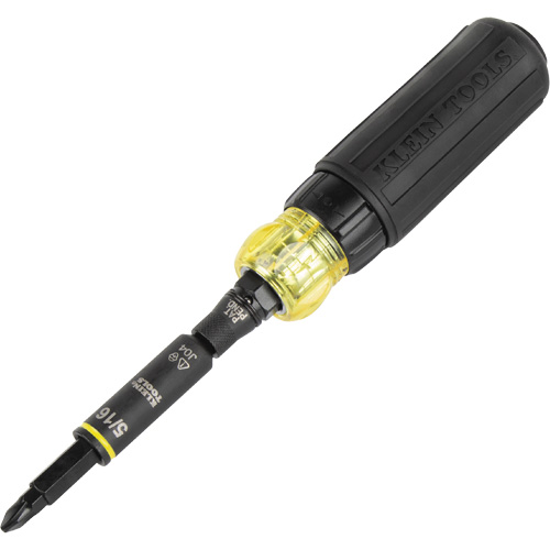 11-in-1 Ratcheting Impact Rated Screwdriver & Nut Driver Maritime Industrial Rubber