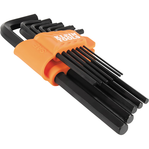 L-Style Long Hex Key Set, 12 Pcs., Imperial Maritime Industrial Rubber