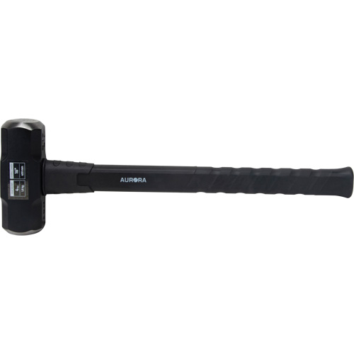 Sledge Hammer, 4 lbs., 16", Fibreglass Handle Maritime Industrial Rubber