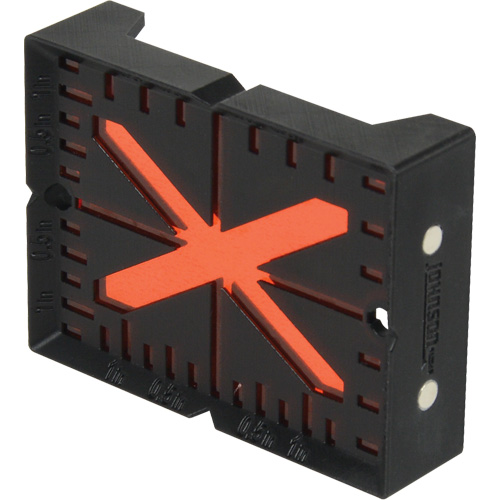 Cible au laser rouge magn&eacute;tique Maritime Industrial Rubber