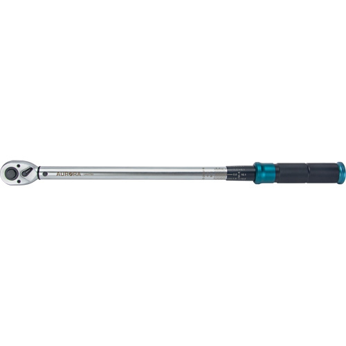 72-Tooth Torque Wrench, Click, 1/2" Square Drive, 25 - 250 ft-lbs. Maritime Industrial Rubber