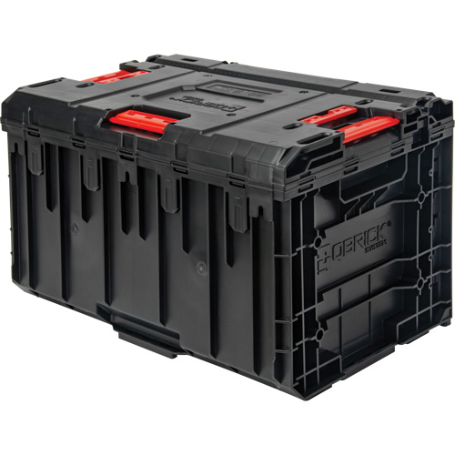 Arx&reg; Single Drawer Toolbox, 11-1/5" W x 18-3/10" D x 9-1/10" H, Black/Red Maritime Industrial Rubber