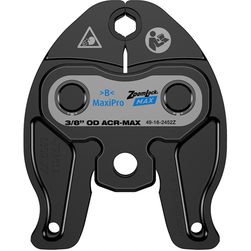 M&acirc;choire de presse ZoomLock MAX 3/8" pour outils de presse M12 FORCE LOGIC Maritime Industrial Rubber