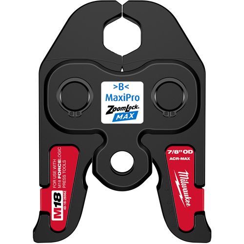 M&acirc;choire de presse ZoomLock MAX 7/8" pour outils de presse M18 FORCE LOGIC Maritime Industrial Rubber