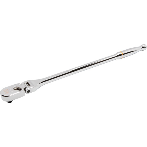 120XP Full Polish Chrome Flex Head Teardrop Ratchet Maritime Industrial Rubber