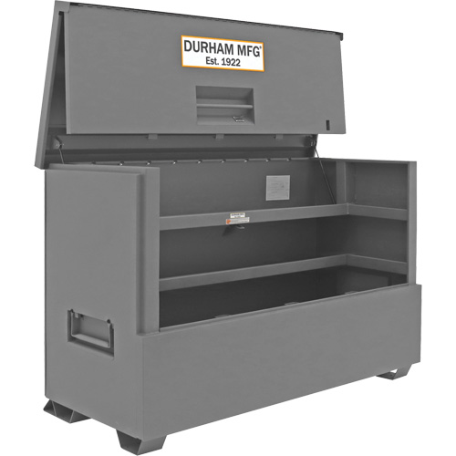 57.4 cu. ft. Jobsite Piano Box, 72-7/16" W x 33-7/8" D x 49-7/16" H, Grey Maritime Industrial Rubber